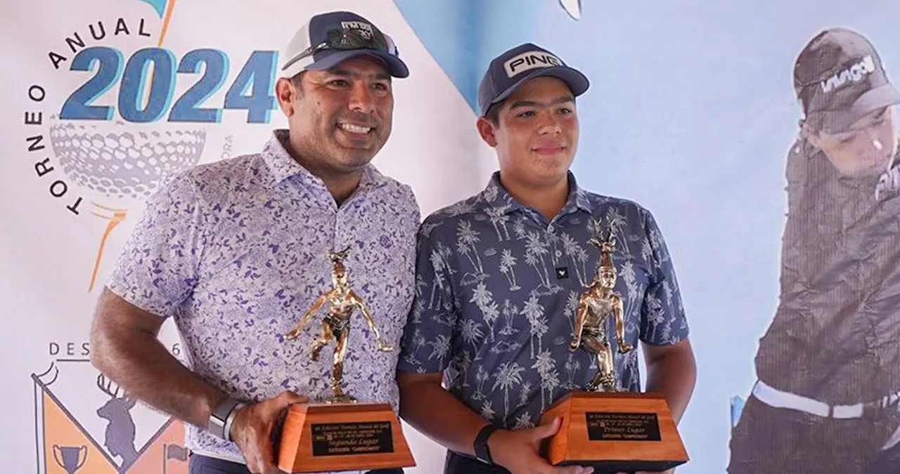 David Artee Delgado, estudiante de PrepaTec Ciudad Obregón, es un golfista reconocido a nivel nacional y mundial.