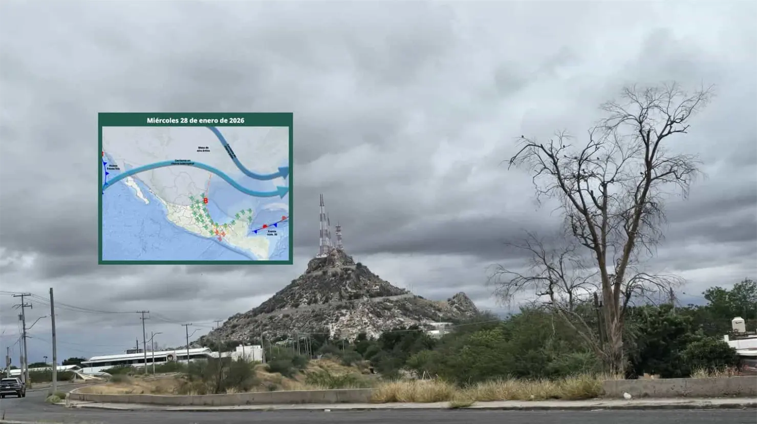 Clima en Hermosillo hoy 28 de enero; se pronostica un día nublado este miércoles