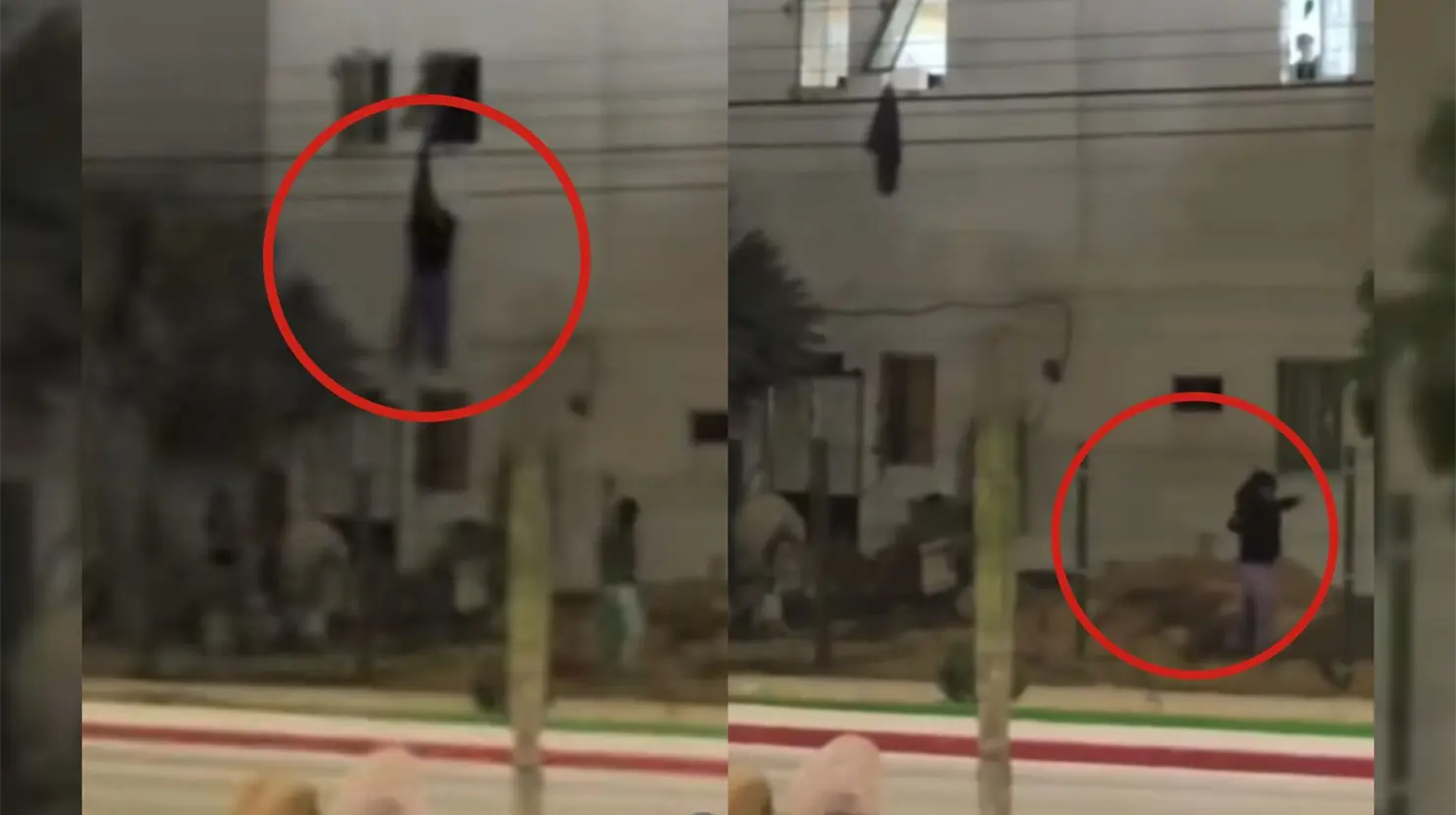 VIDEO | Captan momento exacto en que niñas se escapan de casa hogar en La Paz