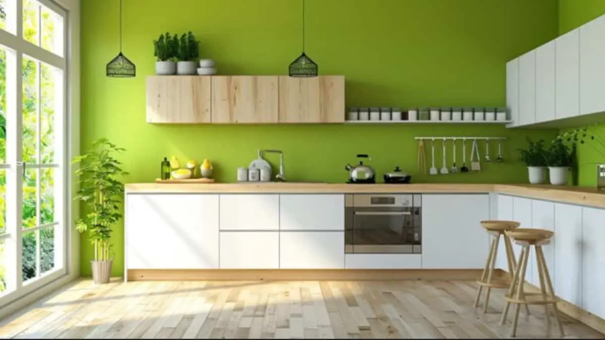Qué significa el color verde en la cocina según el Feng Shui