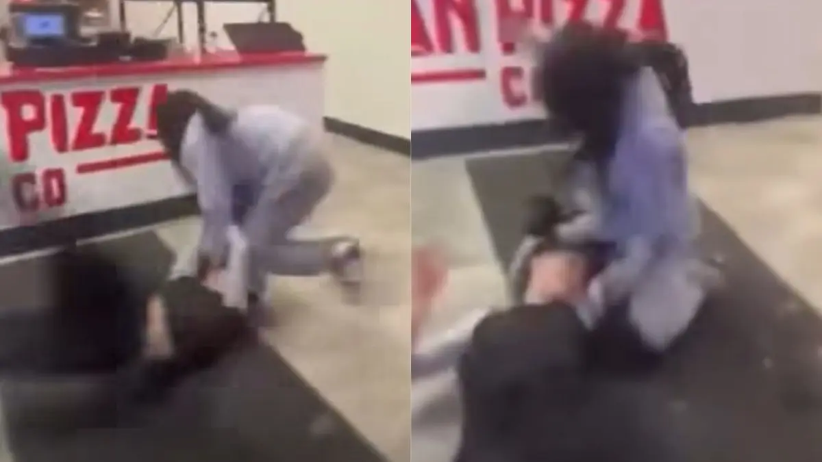 VIDEO | Joven se defiende con técnicas de MMA tras intento de ataque en pizzería de Nueva York