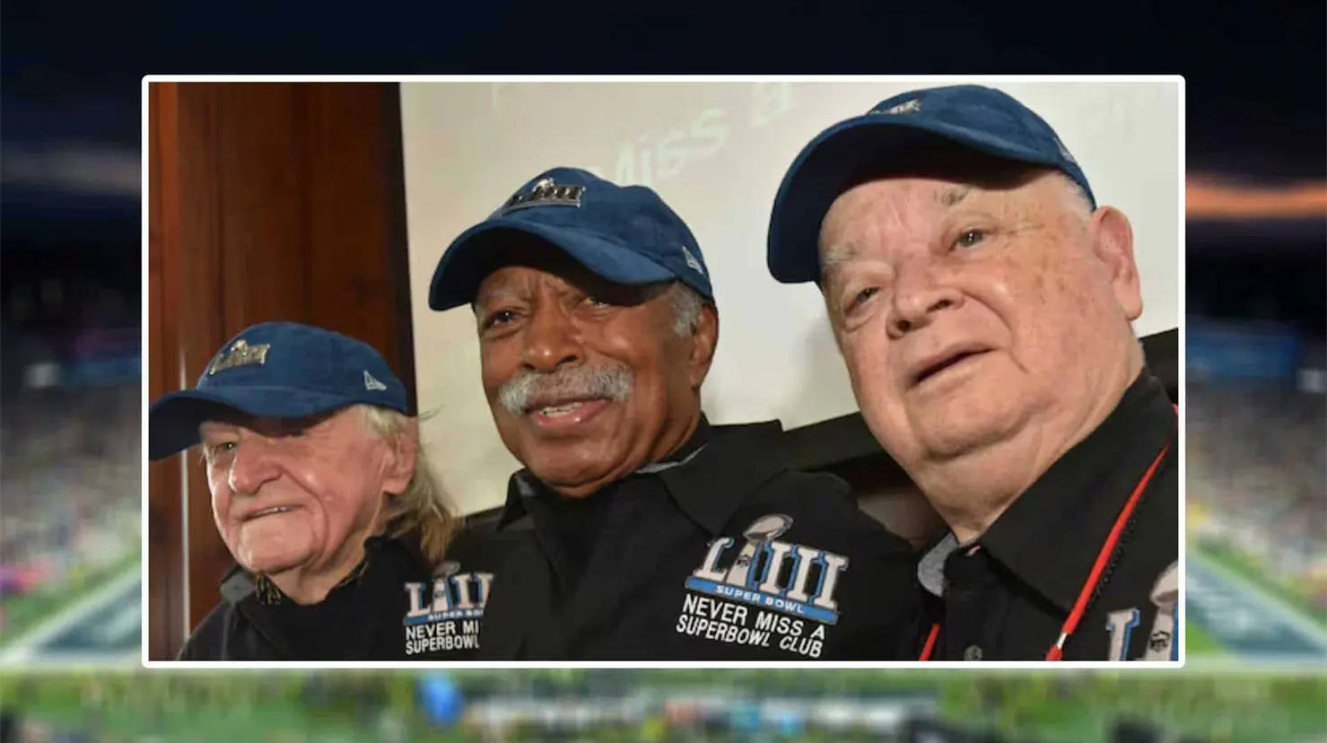 60 años sin faltar al Super Bowl: la historia de tres amigos que hicieron del futbol americano una forma de vida