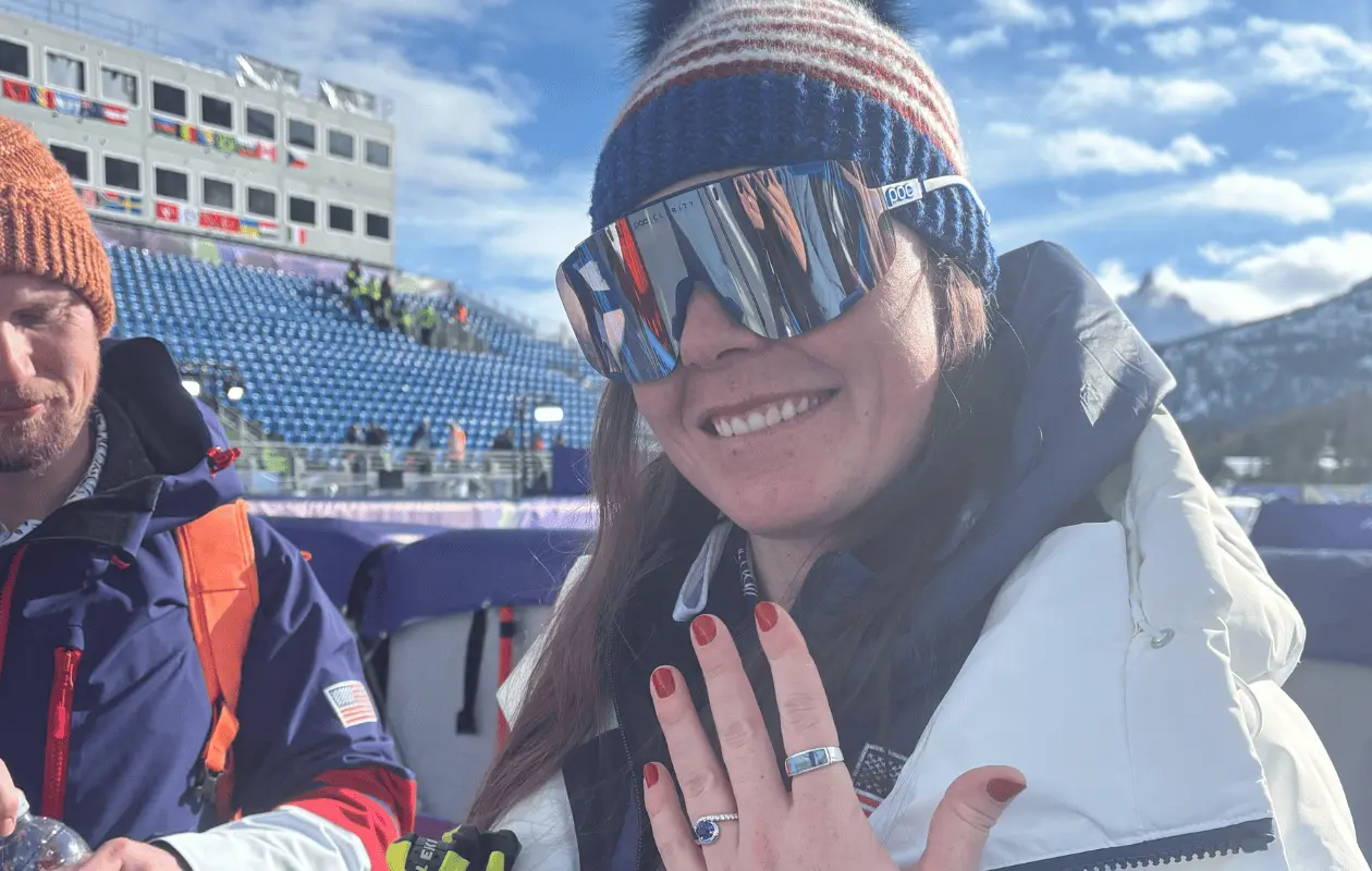 Tras la decepción deportiva, aseguró que tener a su pareja a su lado fue justo lo que necesitaba.