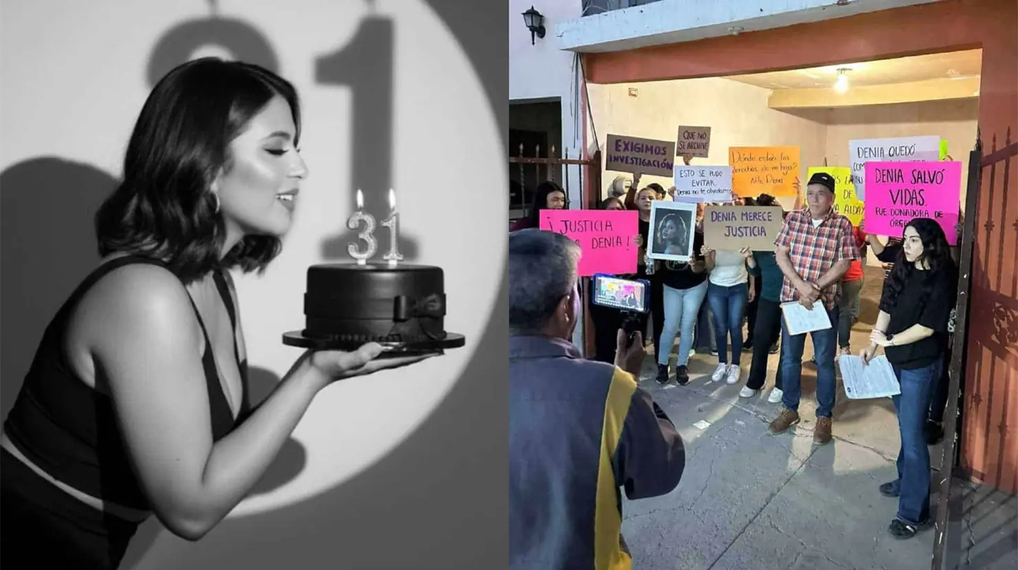 Exigen justicia por la muerte de Denia Patricia Alday tras cirugía en clínica privada de Hermosillo