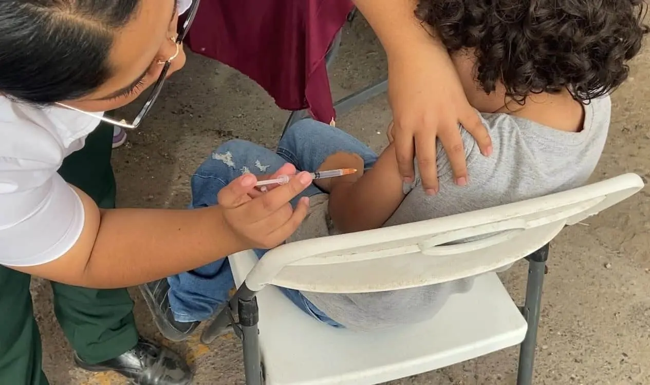 Navojoa encabeza jornada de vacunación contra el sarampión; se ha detectado rezagos en esquema