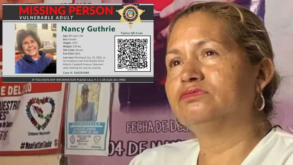Madres buscadoras de Sonora cruzan la frontera por la búsqueda de Nancy Guthrie