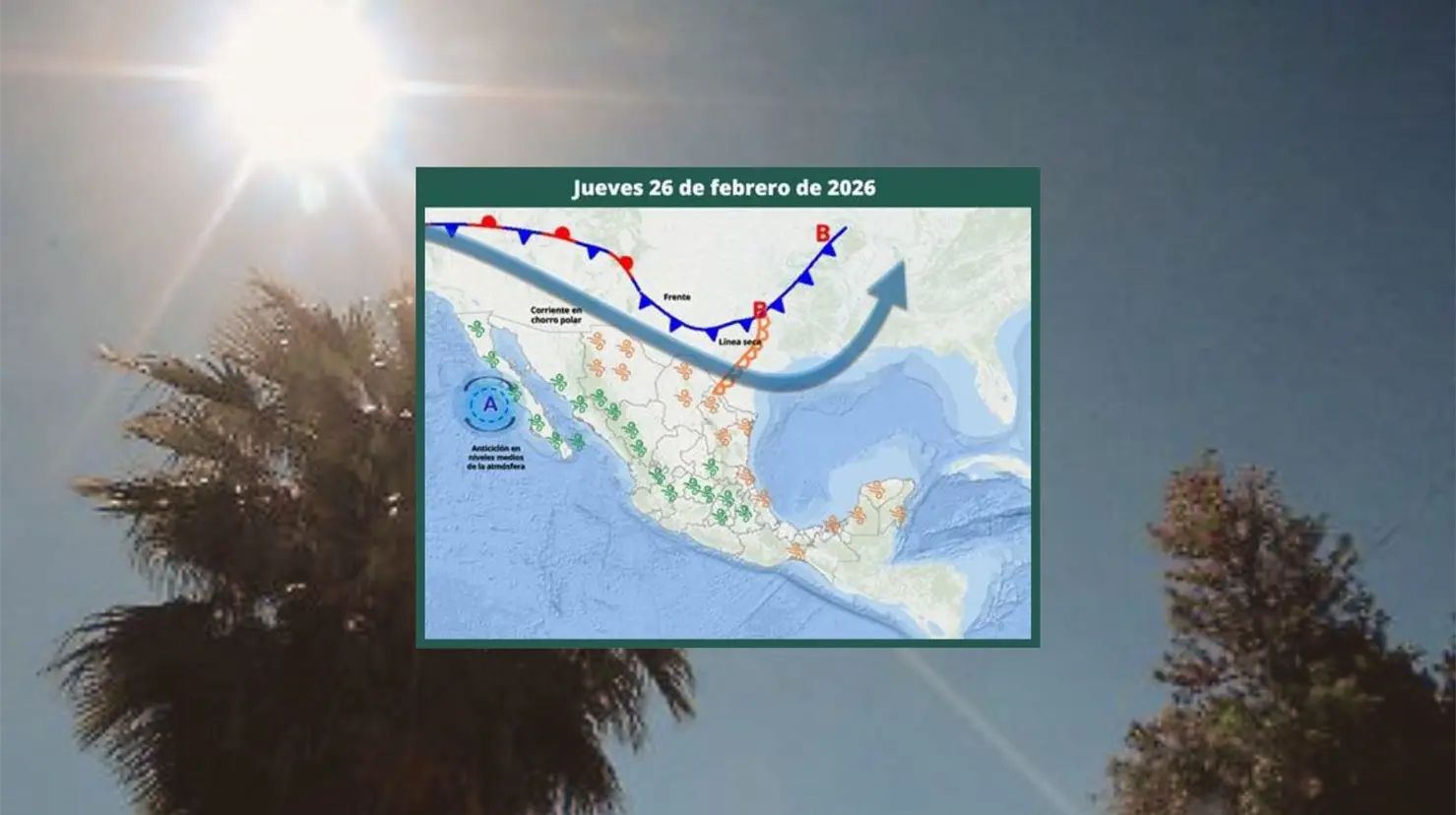 Clima en Hermosillo hoy 26 de febrero; temperatura máxima llega a los 40°C