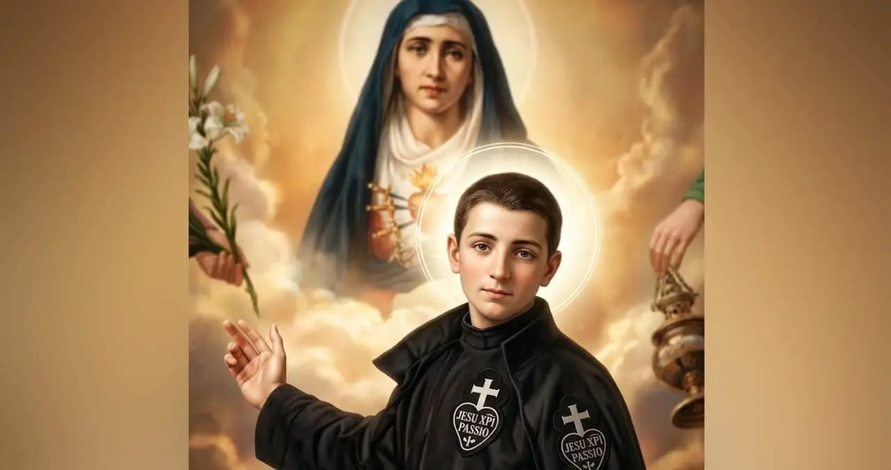 Cada 27 de febrero se conmemora a San Gabriel de la Dolorosa, joven religioso pasionista italiano que murió en 1862 a los 23 años.