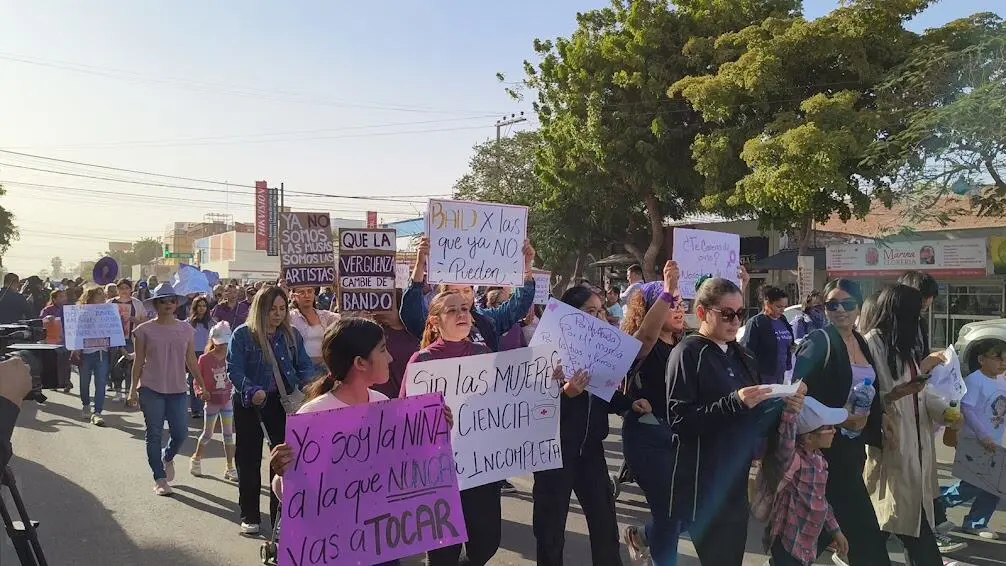 Invita Red Feminista Sonorense a marcha del 8 de marzo en Cajeme