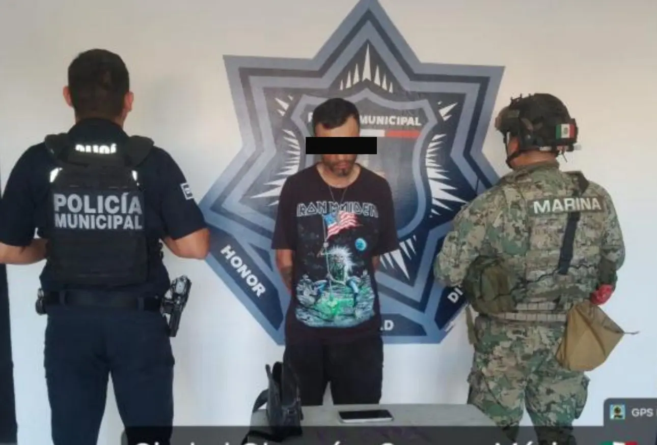 Detienen a sujeto con droga en el Plano Oriente de Ciudad Obregón