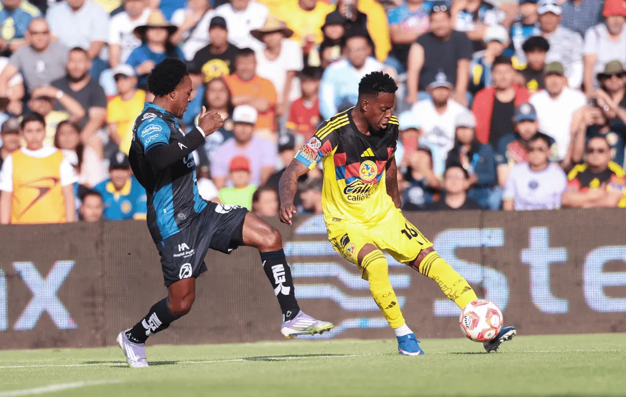 Querétaro buscó el empate, pero la defensa americanista resistió.