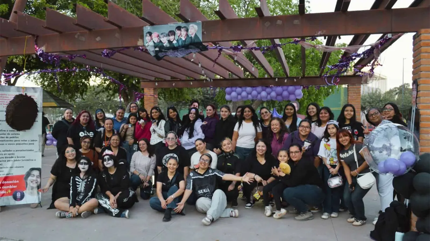 ARMY Obson MX celebra el cumpleaños de Suga de BTS con donativos y convivencia en la Laguna del Náinari