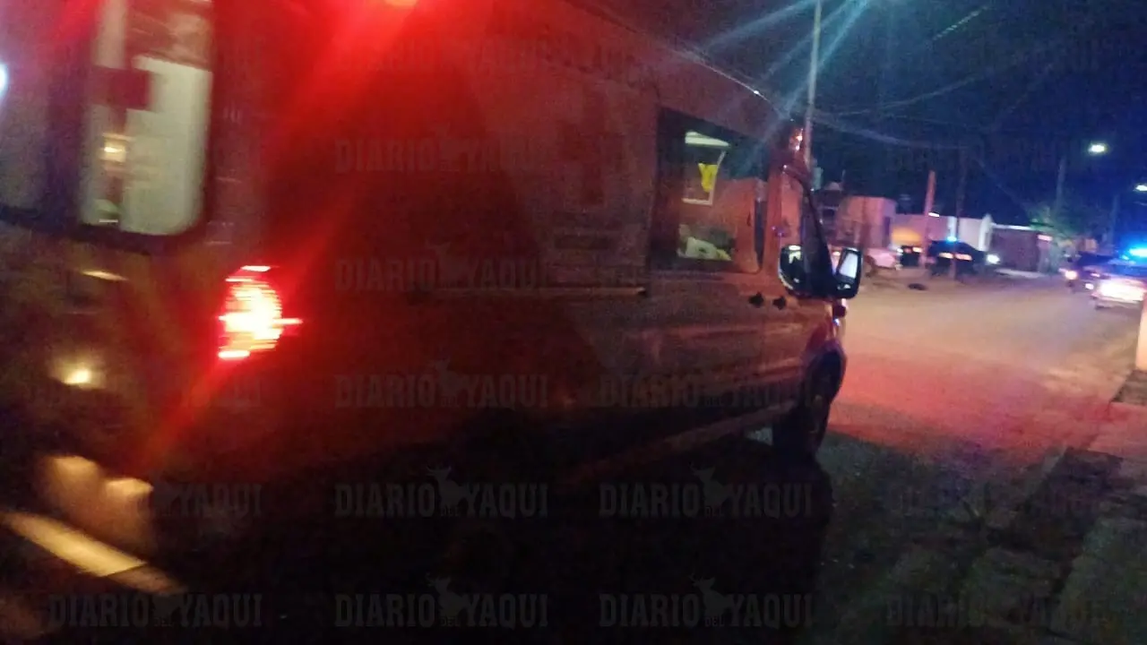 Identifican a sujeto baleado en Colinas del Yaqui, al sur de Ciudad Obregón
