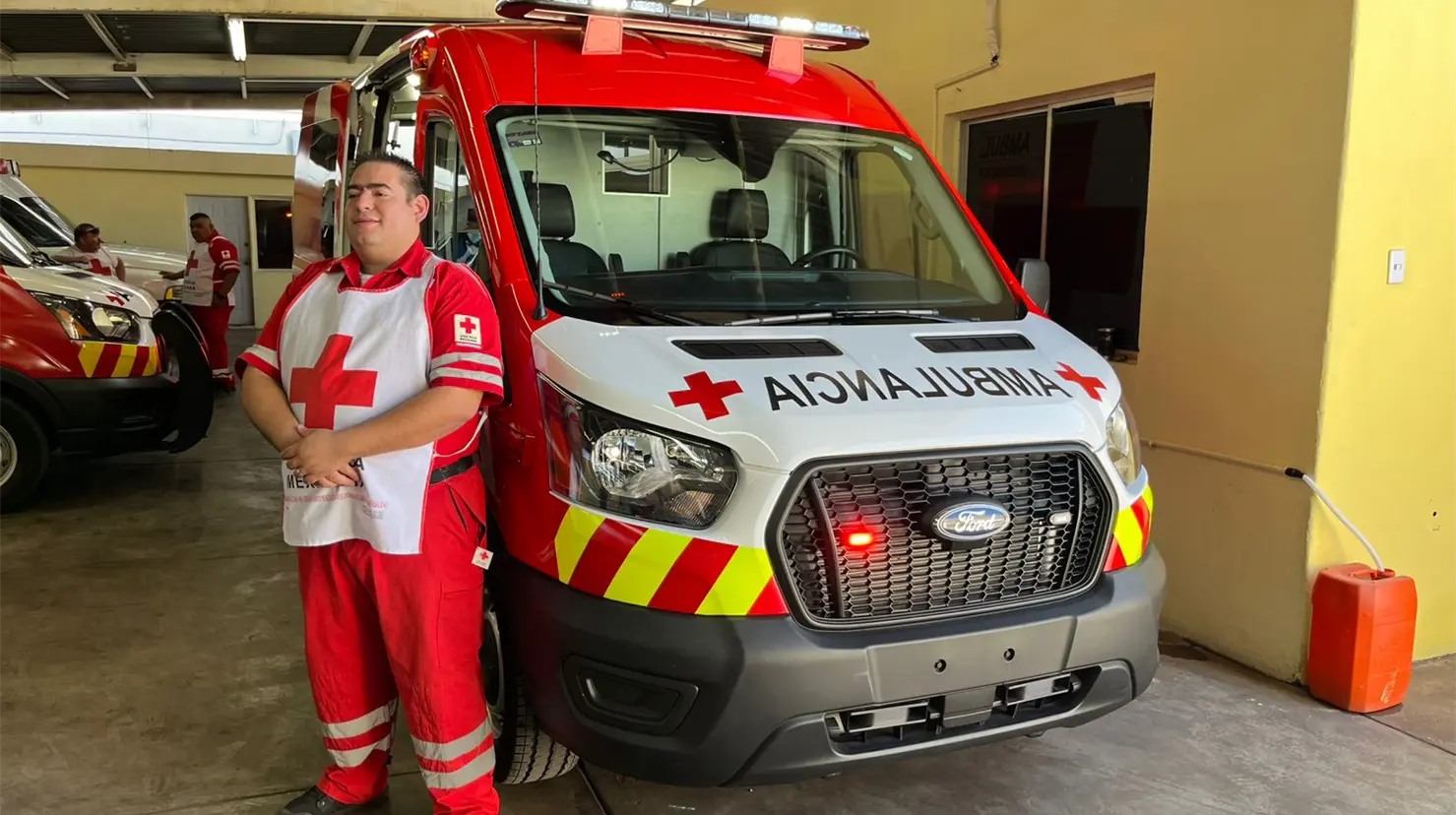 Cruz Roja de Cajeme tiene nueva ambulancia