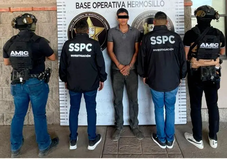Capturan en Hermosillo a joven señalado por tentativa de homicidio