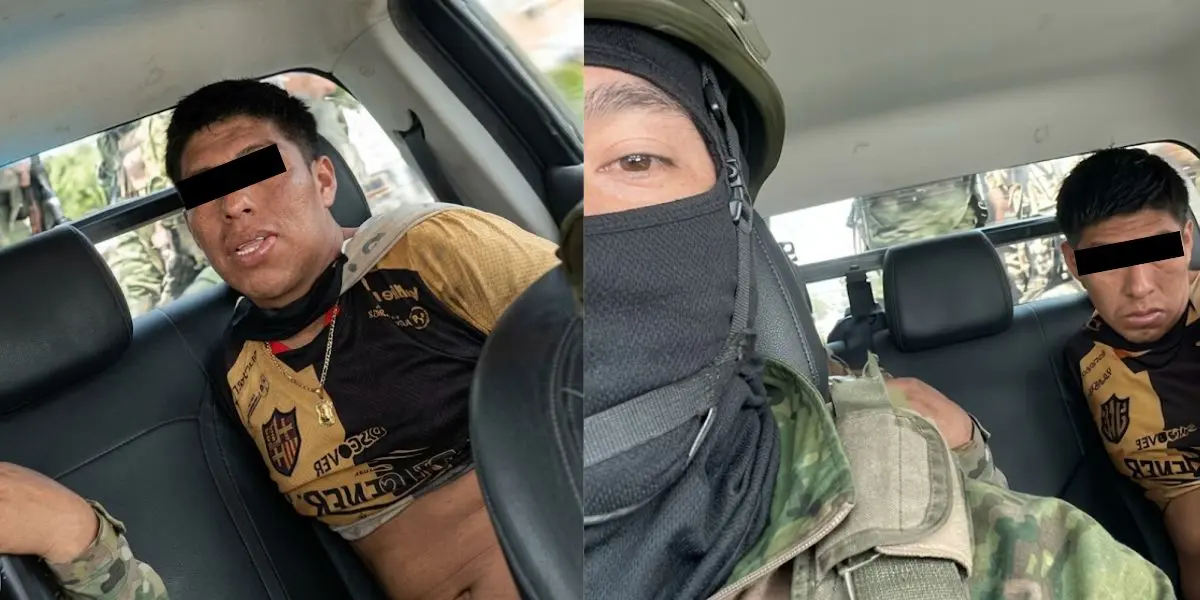 El video muestra el momento en que un militar pide a un detenido confirmar ante la cámara que se encontraba trabajando.