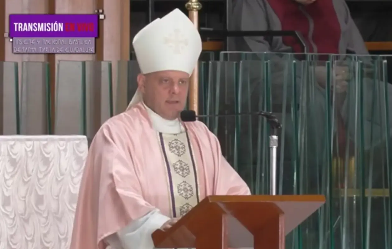 Familiares de víctimas de la violencia participaron en la celebración en la Basílica de Guadalupe.