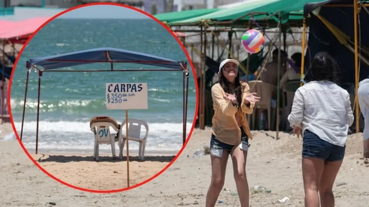 La renta de palapas en Bahía de Kino se mantendrá en 150 pesos durante Semana Santa 2026, incluyendo acceso a regaderas, sanitarios y cambiadores.