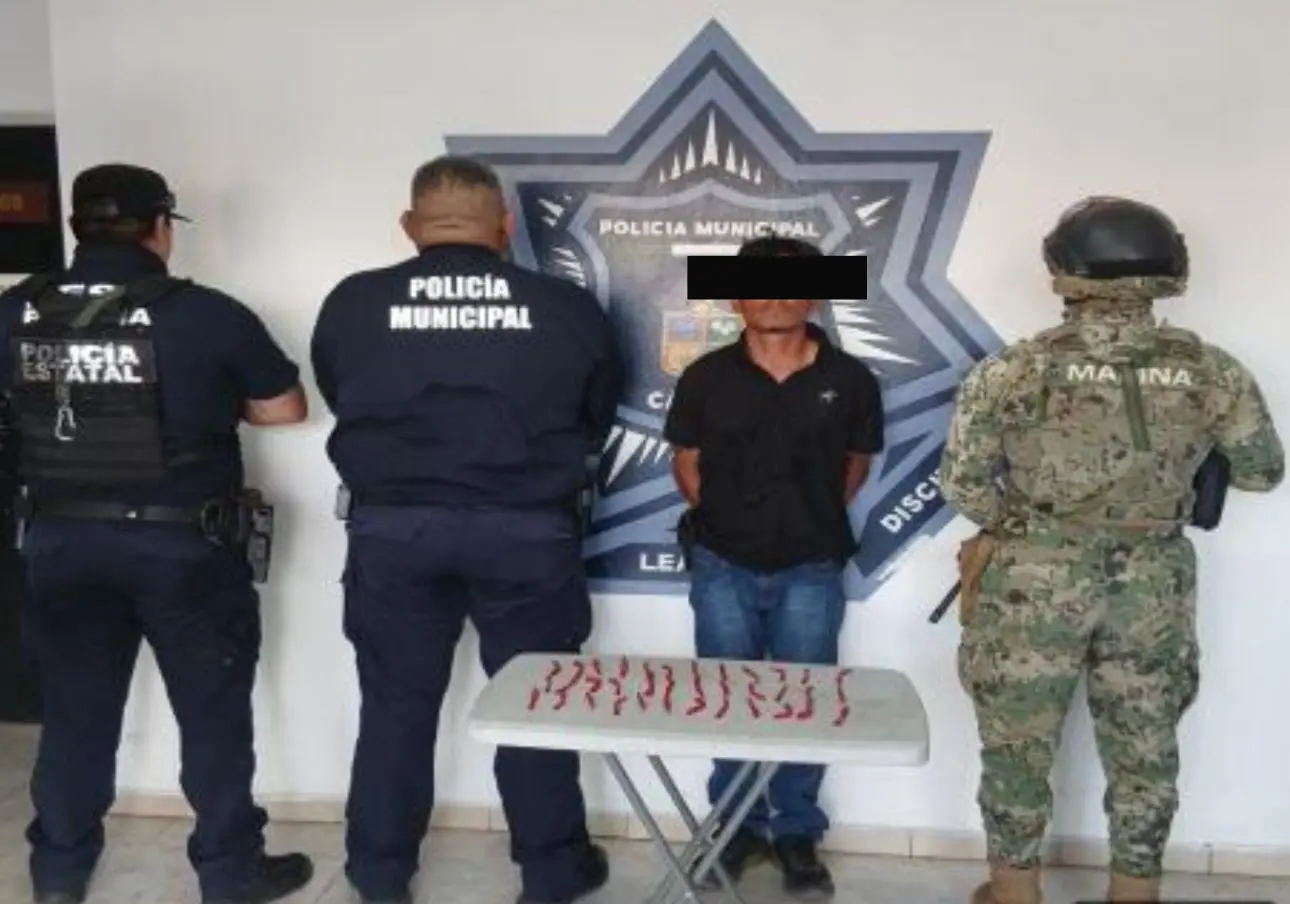 Detienen a un hombre con droga en el Fovissste