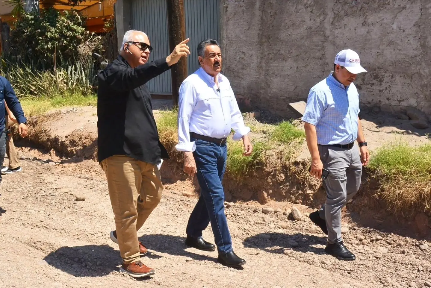Avanzan obras de infraestructura en Cajeme