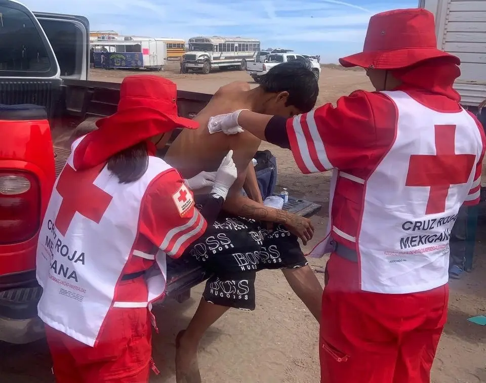 Más de 90 picados por mantarraya y aguamala se registraron en playa El Siaric