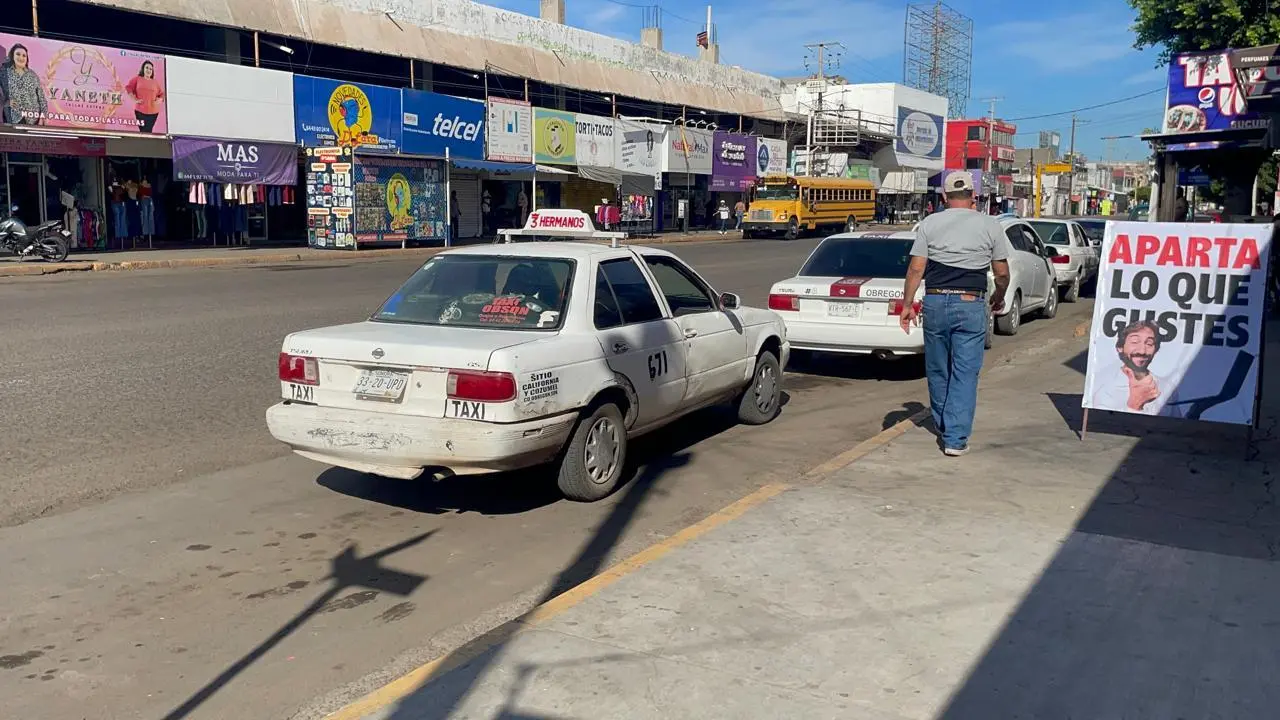 Los taxistas de la localidad operarán desde el centro hacia las diferentes colonias de la ciudad