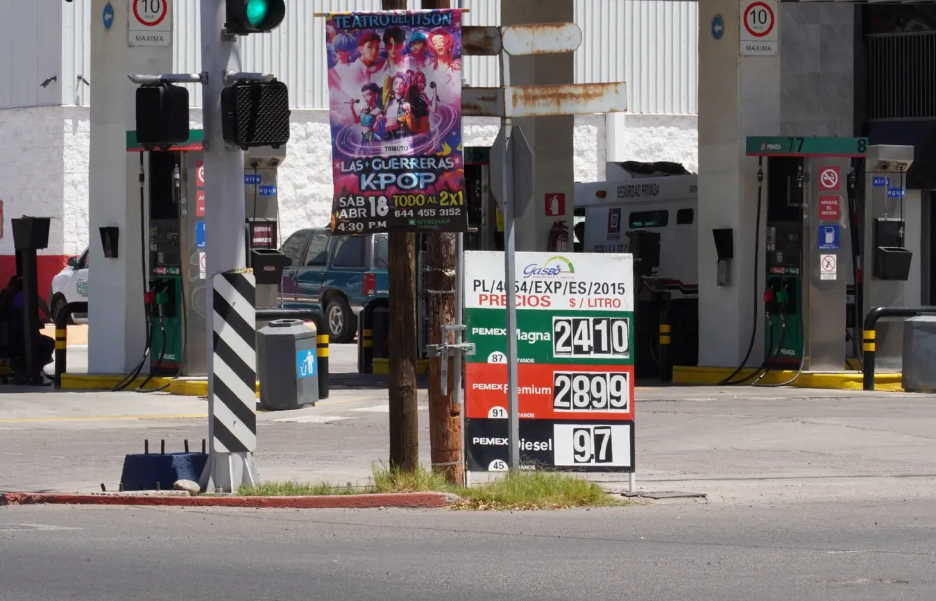 Comienza a subir la gasolina en Cajeme