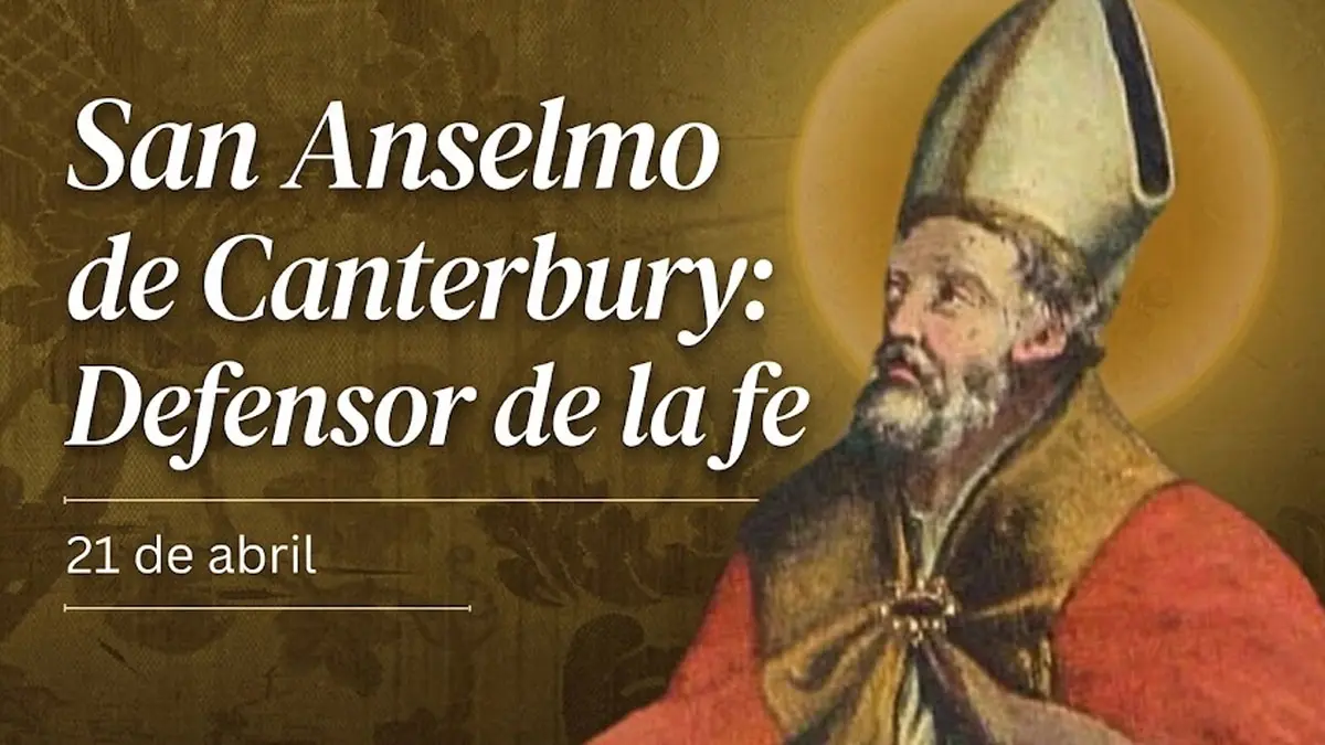 San Anselmo de Canterbury, reconocido teólogo medieval, es recordado este 21 de abril por su legado en la defensa de la fe y la razón.