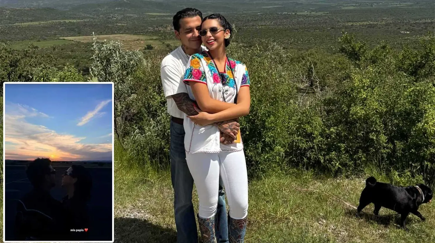 Ángela Aguilar y Christian Nodal reaparecen juntos en medio de rumores de crisis matrimonial