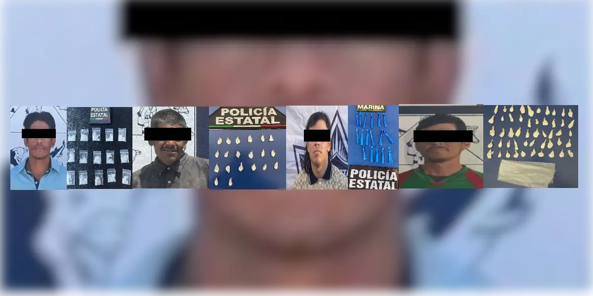Cuatro detenidos tras operativos de la Policía Estatal en Cajeme