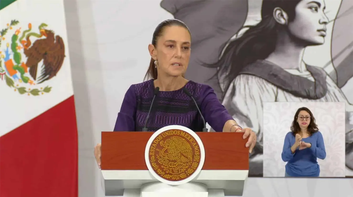 La presidenta remarcó que ningún gobierno estatal tiene facultades para establecer acuerdos directos con autoridades extranjeras en temas de seguridad