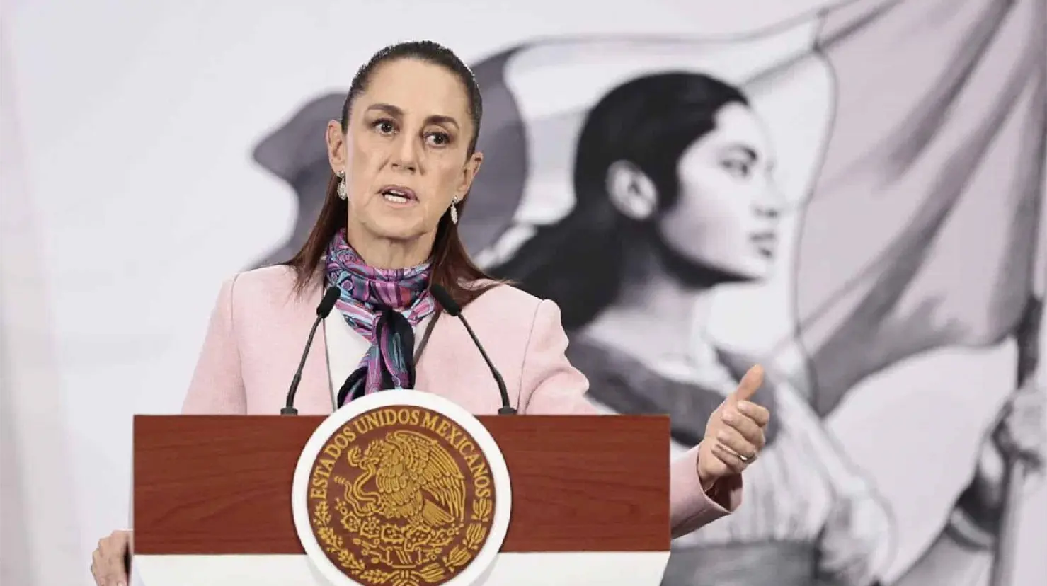 Claudia Sheinbaum defiende la lucha contra la corrupción en México