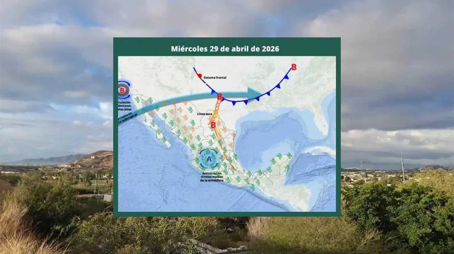Clima en Hermosillo hoy 29 de abril: Continúan días nublados y muy calurosos