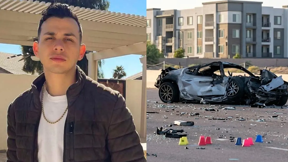 El lugar donde perdió la vida Carlos Parra en Sonora permanece lleno de flores, mensajes y homenajes a tres años del accidente.
