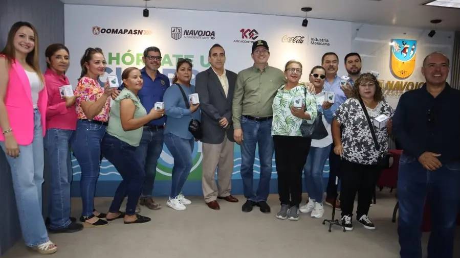 Navojoa impulsa ahorro de agua con regaderas ecológicas