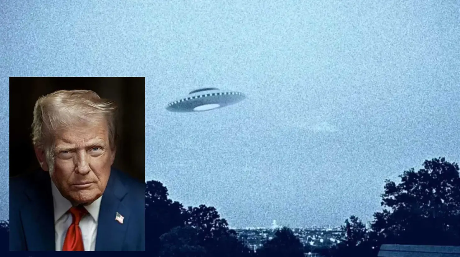 Trump presume desclasificación de archivos sobre ovnis y extraterrestres en EU