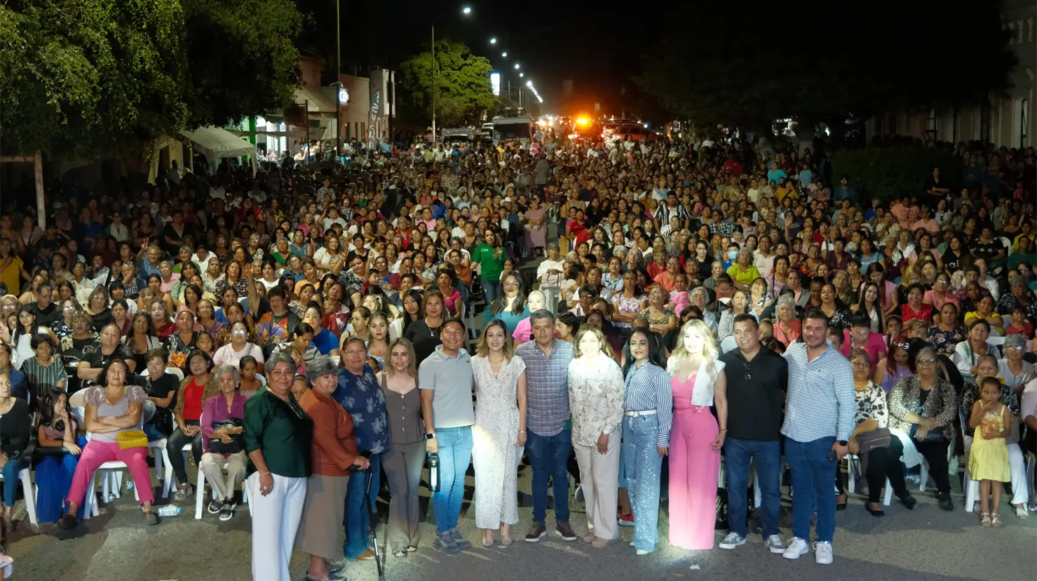 Festejan a madres de Huatabampo