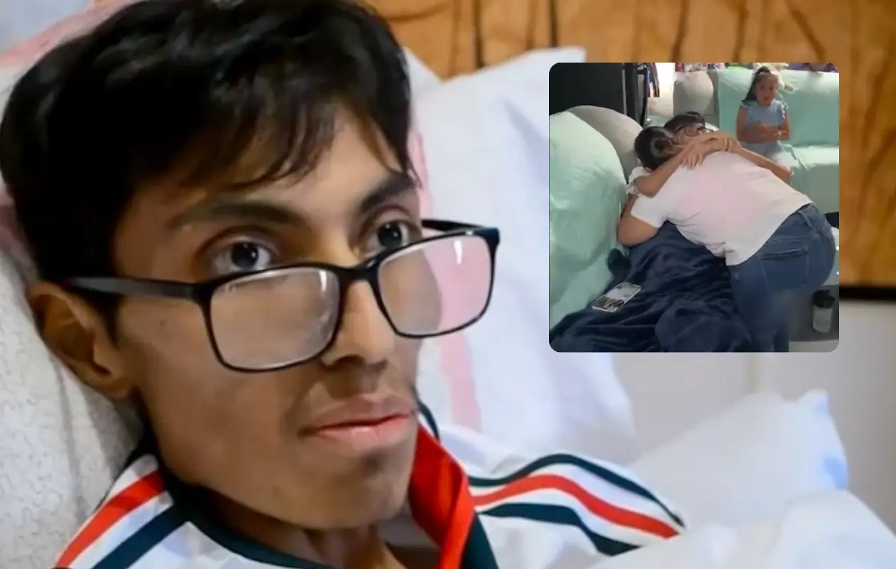 Su historia se hizo viral en redes sociales luego de que expresara su deseo de ver a sus papás.
