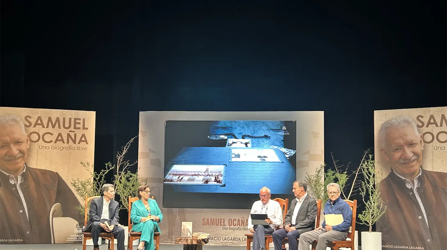 Presentan en Hermosillo el libro “Samuel Ocaña, una biografía libre”, del cronista Ignacio Lagarda