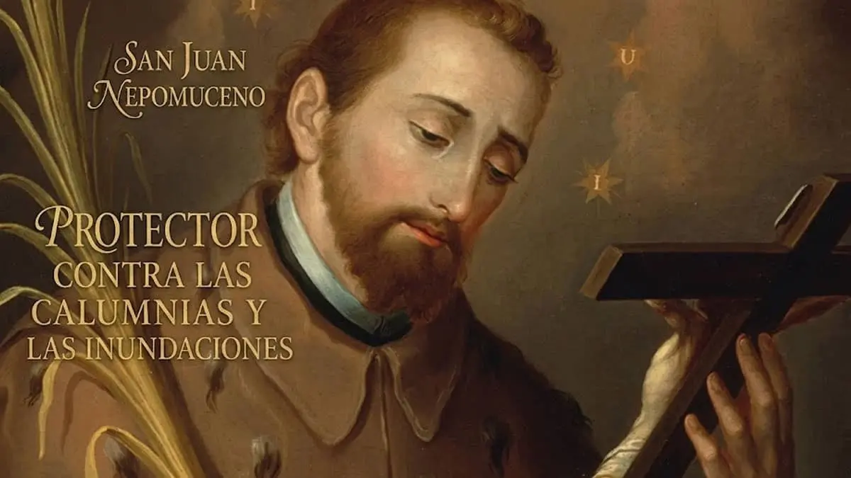 San Juan Nepomuceno es recordado por la Iglesia Católica como el patrono de los confesores y defensor del secreto sacramental. Foto generada por IA.