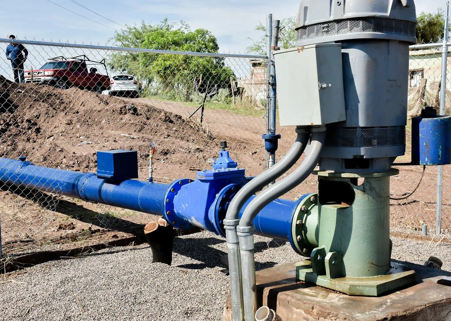 Rehabilitan pozo 516 y recuperan presión de agua en el oriente de Navojoa