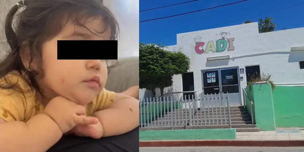 Guardería CADI de Guaymas niega que niña haya caído de la cuna