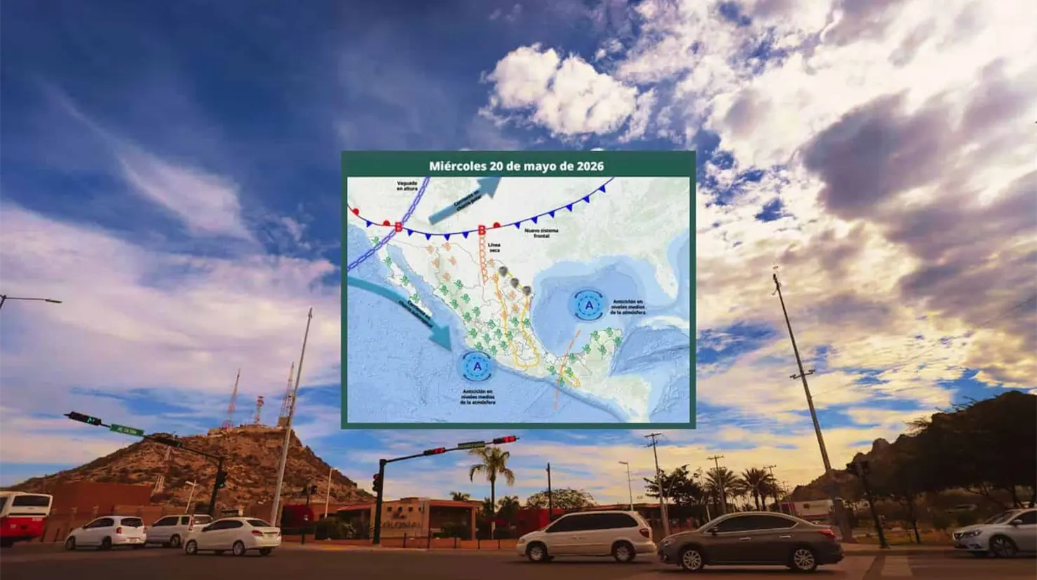 Clima en Hermosillo hoy 20 de mayo: Aumenta el calor en la capital sonorense