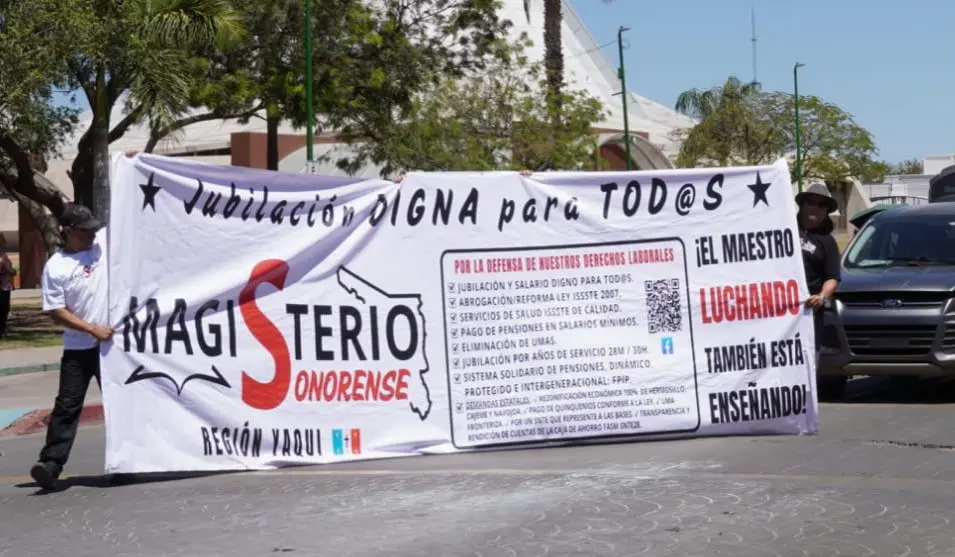 Desde el ciclo pasado los docentes del movimiento Magisterio Sonorense se han mantenido en diálogo con autoridades de diferentes niveles de gobierno
