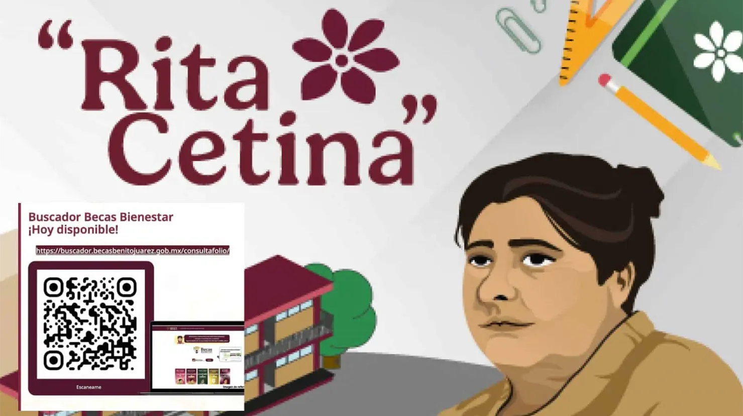 SEP habilita el Buscador de Folio de la Beca Rita Cetina; así podrás revisar si tu apoyo fue aprobado
