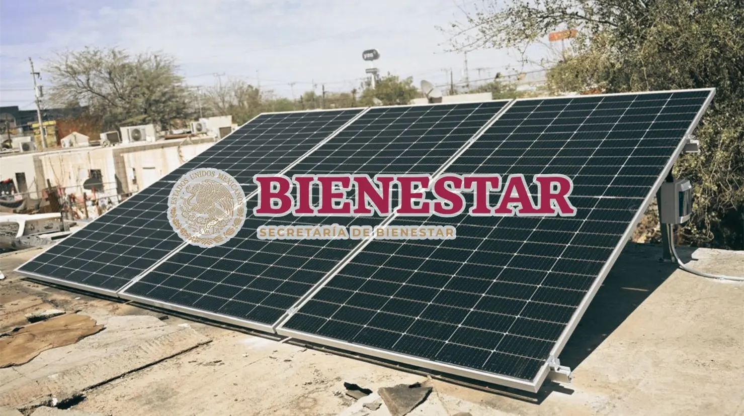 Así puedes registrarte para obtener paneles solares gratis del Bienestar en Sonora