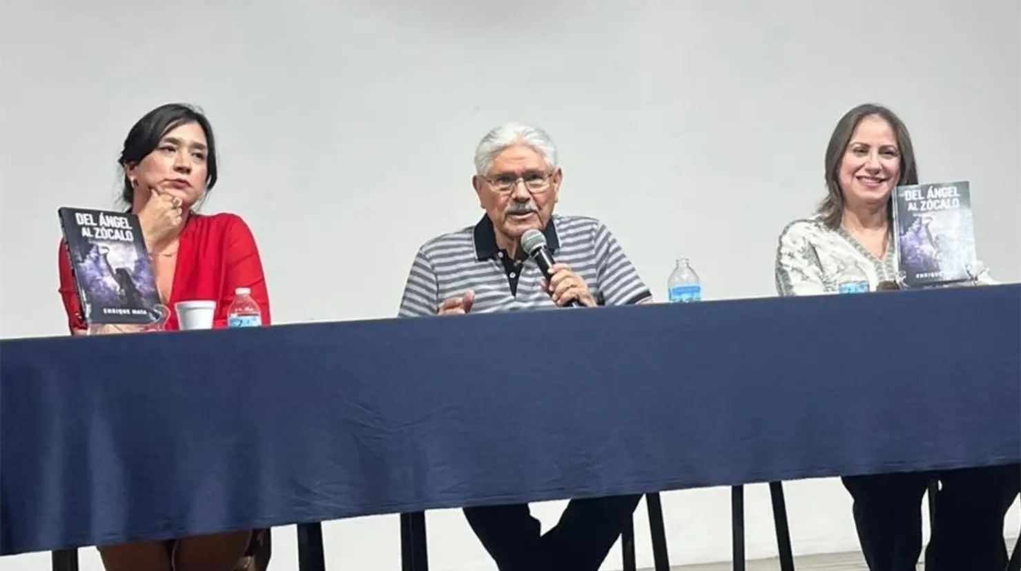 Enrique Mata y su obra literaria Del Ángel al Zócalo