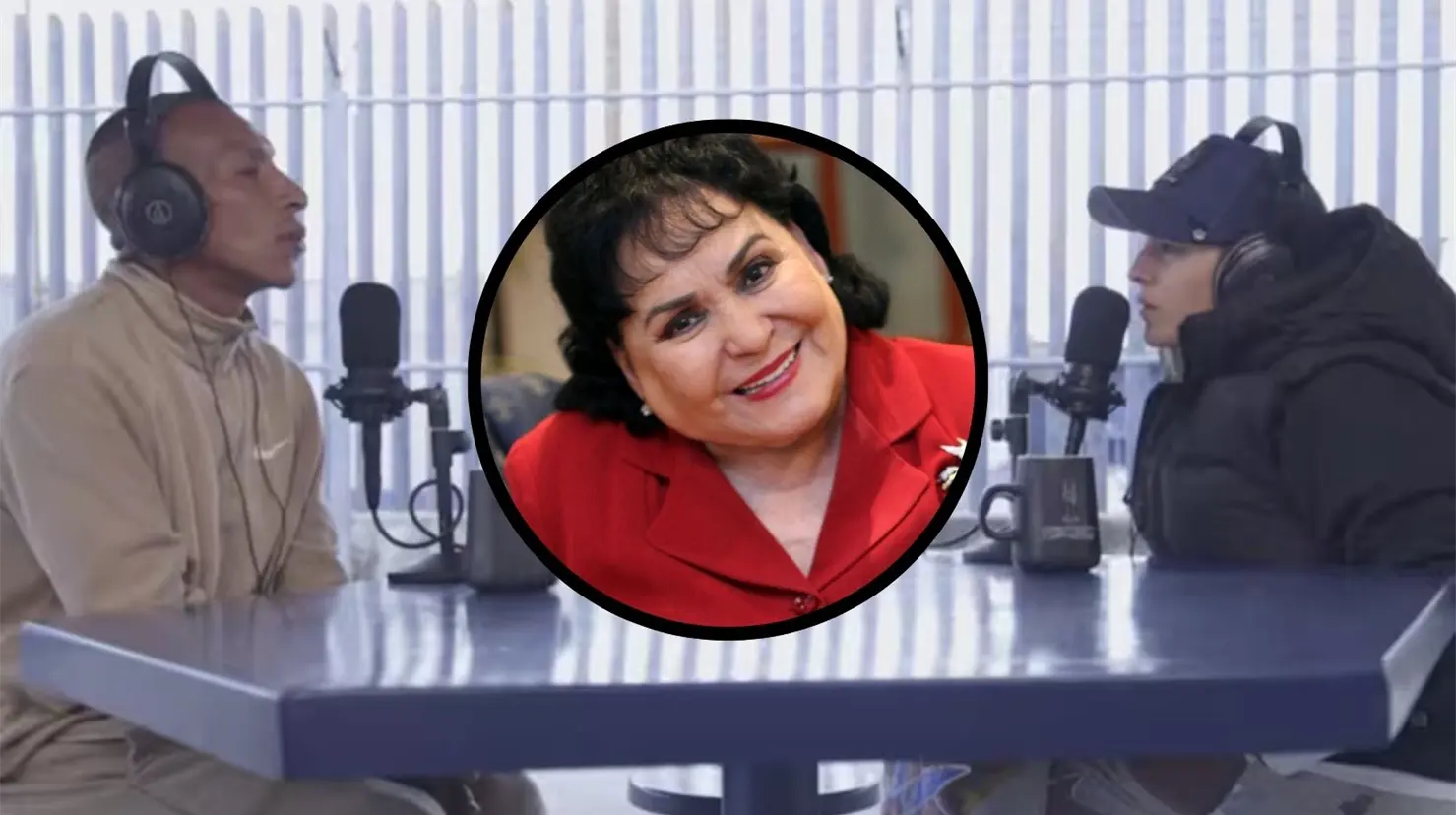 En un episodio del podcast Penitencia, la creadora de contenido difundió declaraciones de un interno identificado como “Beto” quien realizó señalamientos contra Carmen Salinas