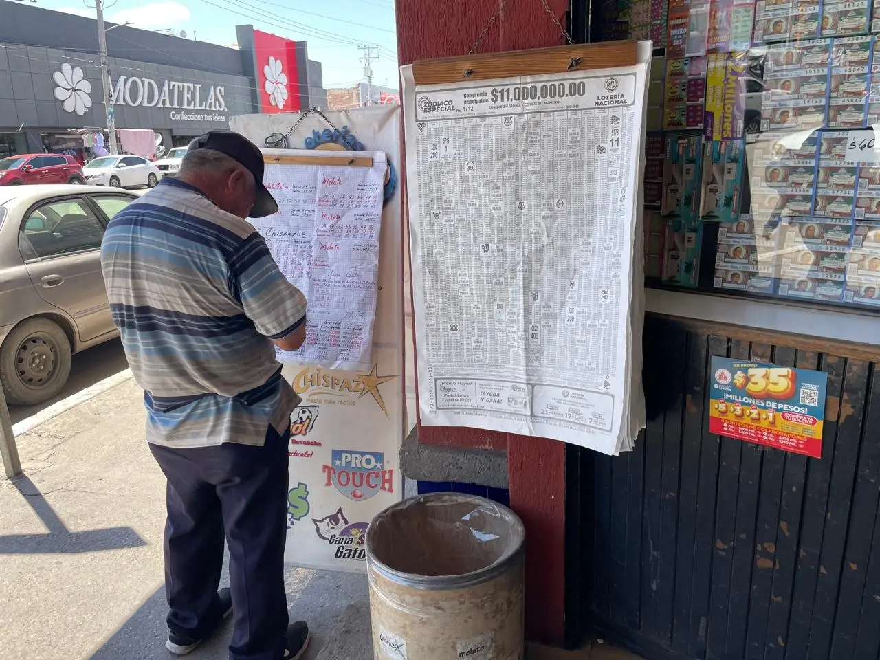 Los cachitos se venden con tiempo suficiente para que puedan organizarse y comprarlos, ya que hay familias o amigos que los compran en serie  