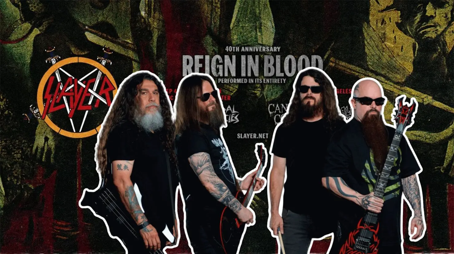 Slayer regresa a México para celebrar los 40 años de Reign in Blood: Fecha y venta de boletos